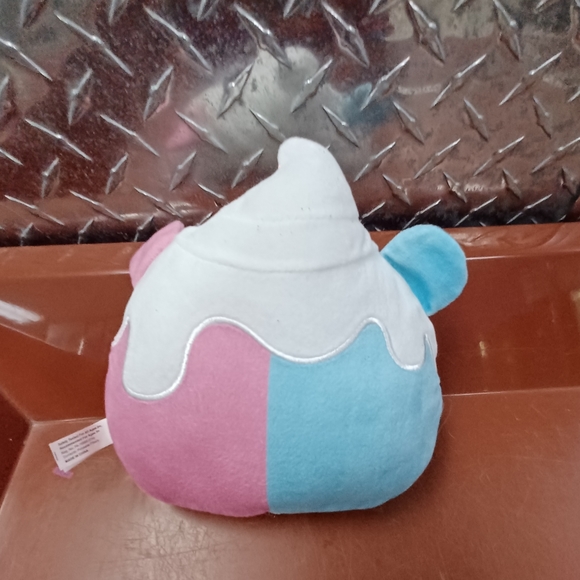 -Num Noms - Ice Cream Sundae Plush Pink Blue 7” Bear  Animal Foodie Toy Factory - Picture 4 of 12